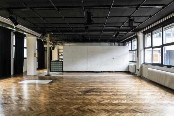 An different view of an empty indoor space